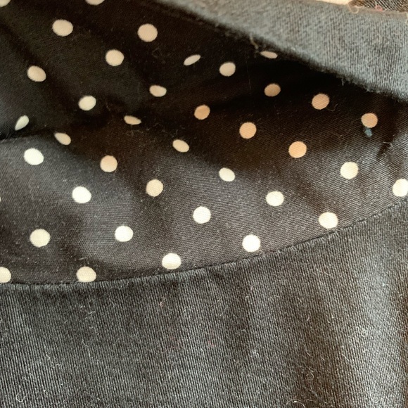 Gymboree girls black blazer coat. Stylish with white stitching size S (5/6) - Picture 6 of 11